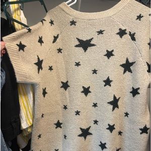 Short sleeve star sweater size 1 (14/16)